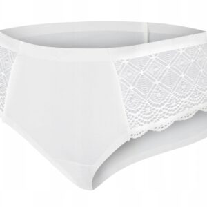 BEZSZWOWE FIGI Z KORONKĄ ANGEL BIAŁE